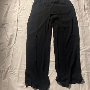 a new day Women's Wide Leg Black Pants